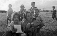 Dzieci, granica Indie Nepal