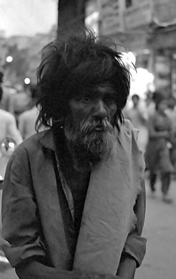 portret -  Paharganj, Main Bazar polowa lat 80 tych