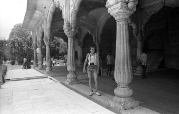 Adam Sandauer, Red Fort, Delhi