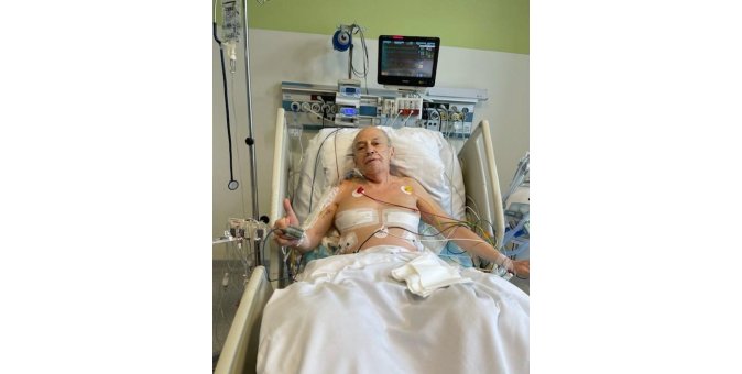 jestem najstarszym, któremu przeszczepiono płuca